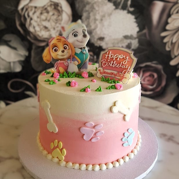 Puppy Patrol Everest and Skye | Kid's Adorable Cake | Girl Cakes Rolling In Dough Bakery Puppy Patrol Everest and Skye | Kid's Adorable Cake | Girl Cakes Rolling In Dough Bakery
