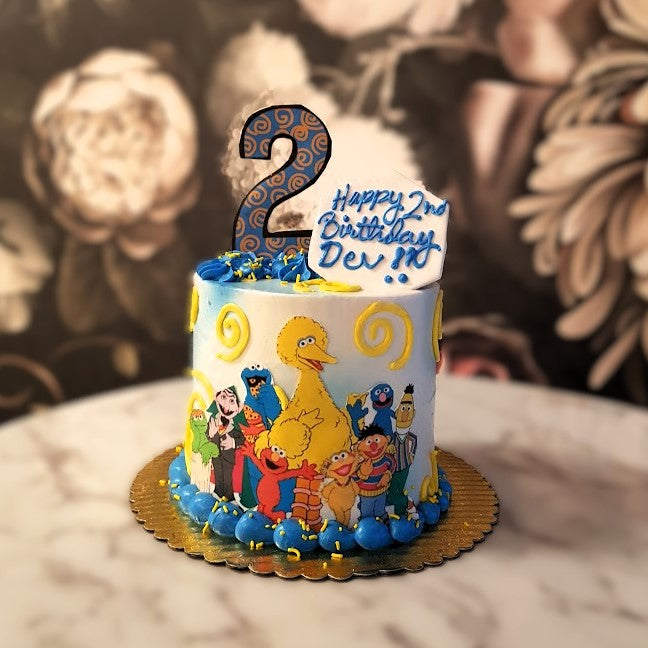 90s Sesame Street Cake Kids Perfect Cake Birthday Cakes Vegas