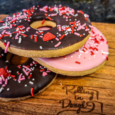 donut, cookies, valentine gift, show them you care, mom valentines, dad valentines, sister valentines