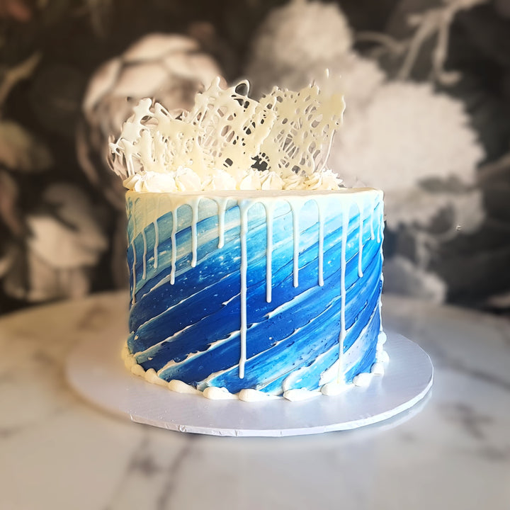 Swish Lines | Celebration Cake | Special Occasion Cake