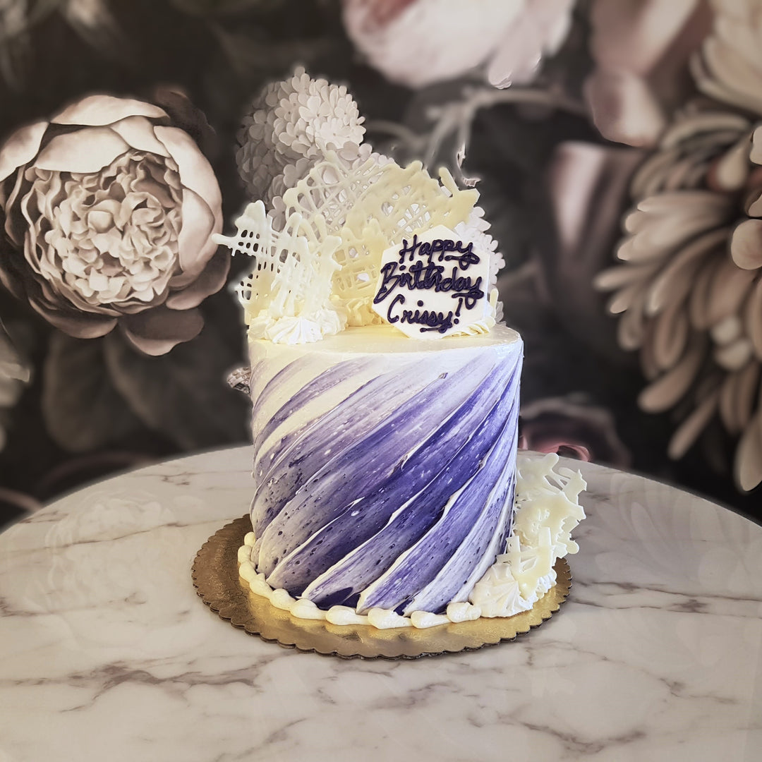 Swish Lines | Celebration Cake | Special Occasion Cake