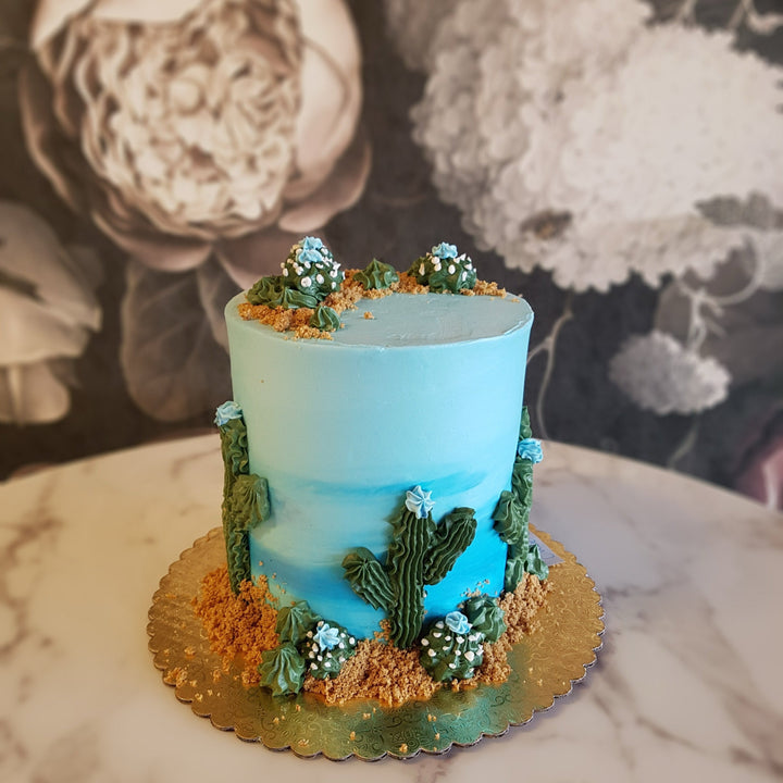 blue skies in the desert cake, delicious