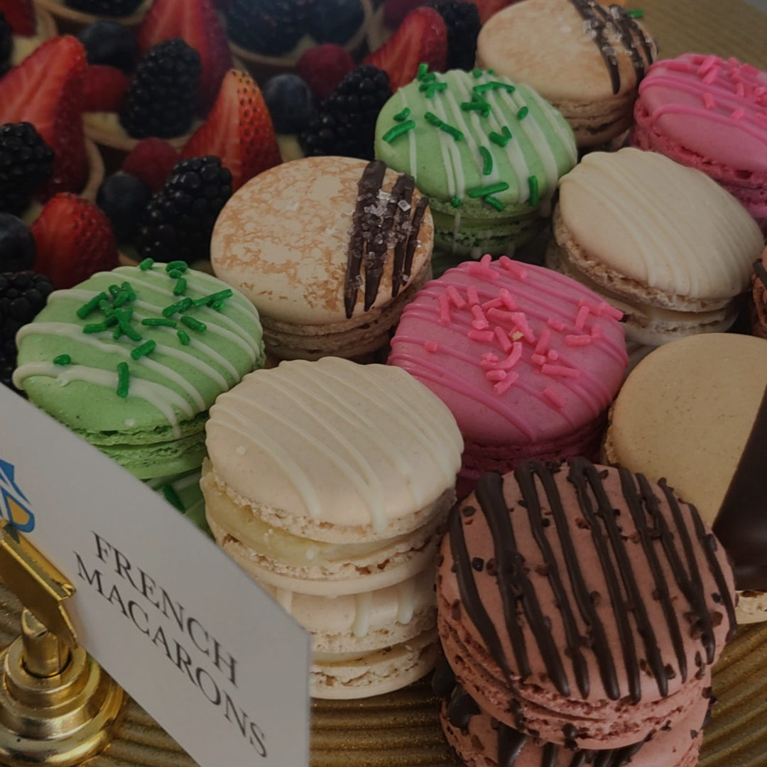 Assorted French Macarons | Gluten Free | Minimum of 2 Dozen