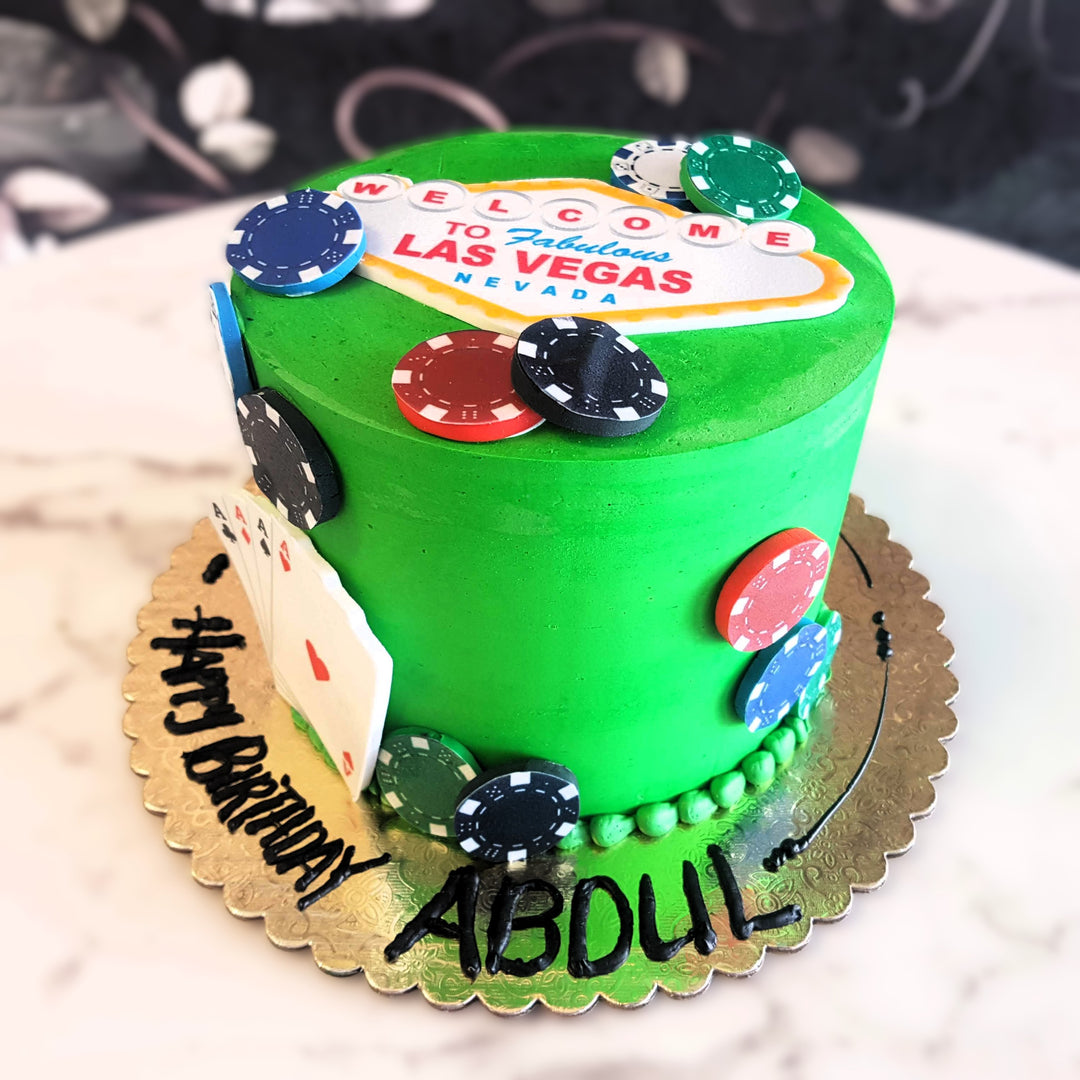 Gambling cake, chips, cards, stakes, las vegas cake, poker, gamble cake, luxury cake, party cake, cake delivery vegas, casino, hobbies
