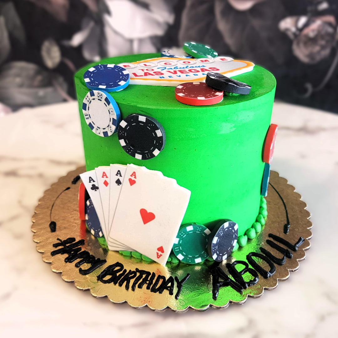 Gambling cake, chips, cards, stakes, las vegas cake, poker, gamble cake, luxury cake, party cake, cake delivery vegas, casino, hobbies