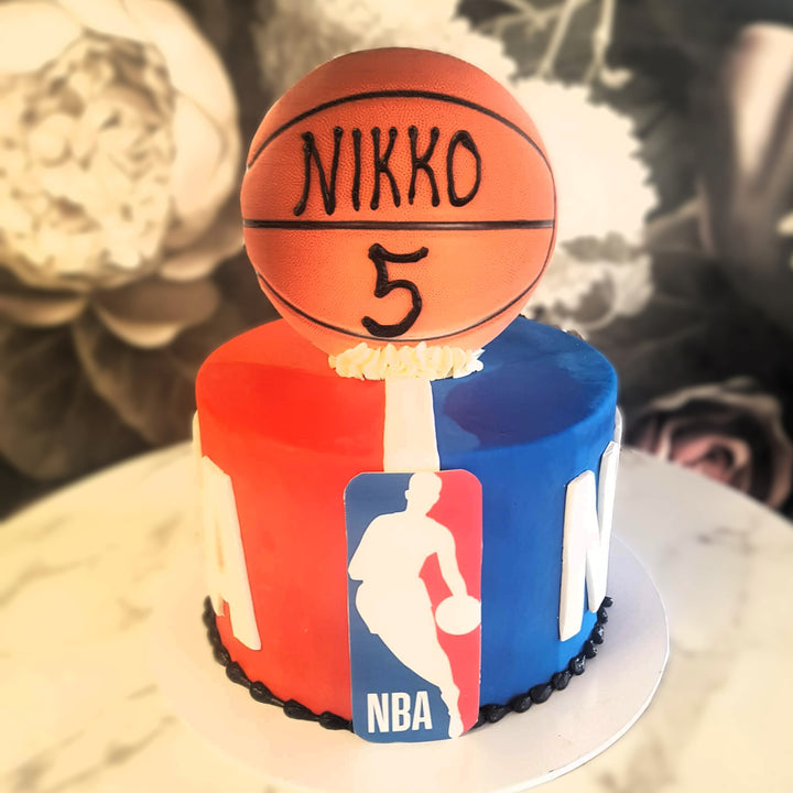 NBA, Basketball, Sports cake, Mens celebration, Mens birthday, Cake delivery Vegas 