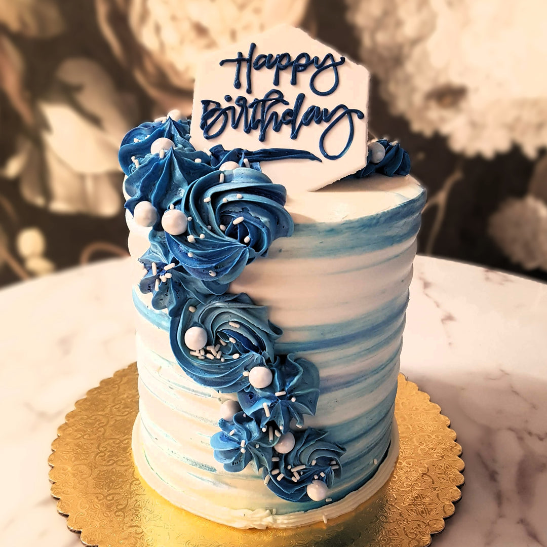 Mens cake, Mens birthday, Mens Luxury Cake, Best cake vegas, Cake delivery Vegas, Bakery near me, blue cake, blue and white cake, affordable cake, night life las vegas
