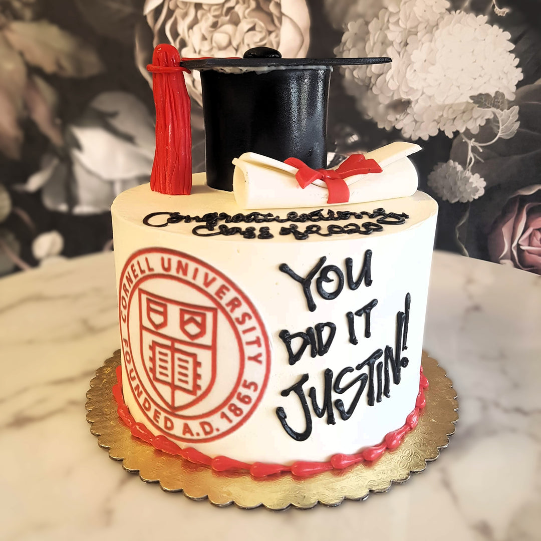 graduation cake, college graduation, high school graduation, school cake, cake delivery vegas, bakery near me
