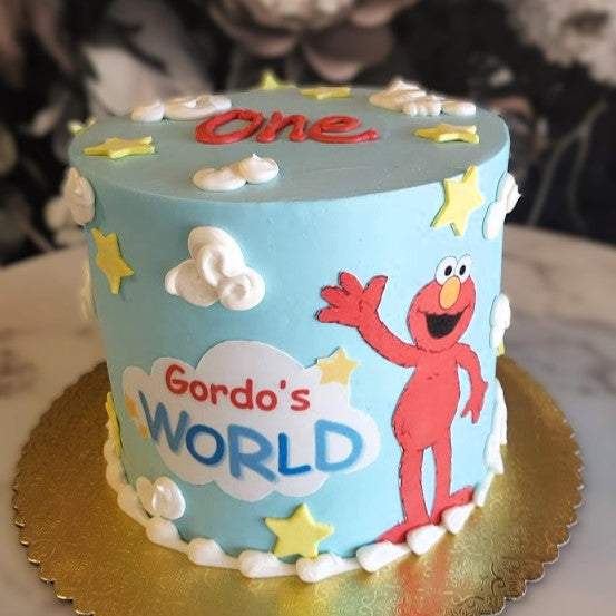 Sesame Street Elmo Kid's Cake, Kids Cake Vegas