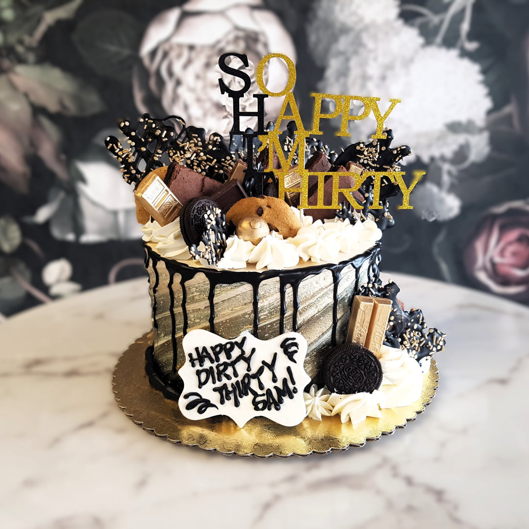 Mens celebration, Mens cake, Thirties cake, Mens Luxe cake, Cake delivery vegas, Bakery near me