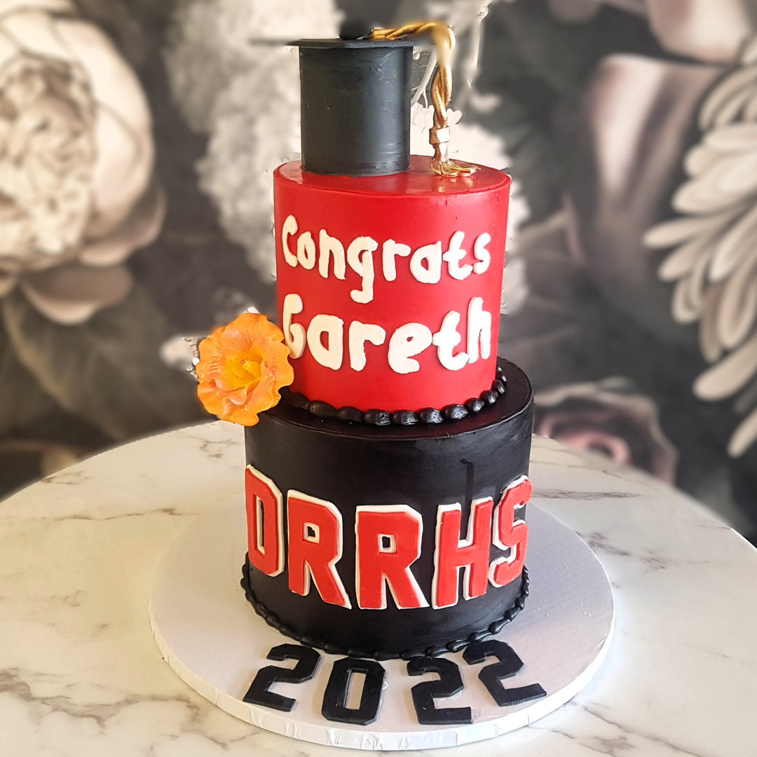 graduation cake, college graduation, high school graduation, school cake, cake delivery vegas, bakery near me, drrhs