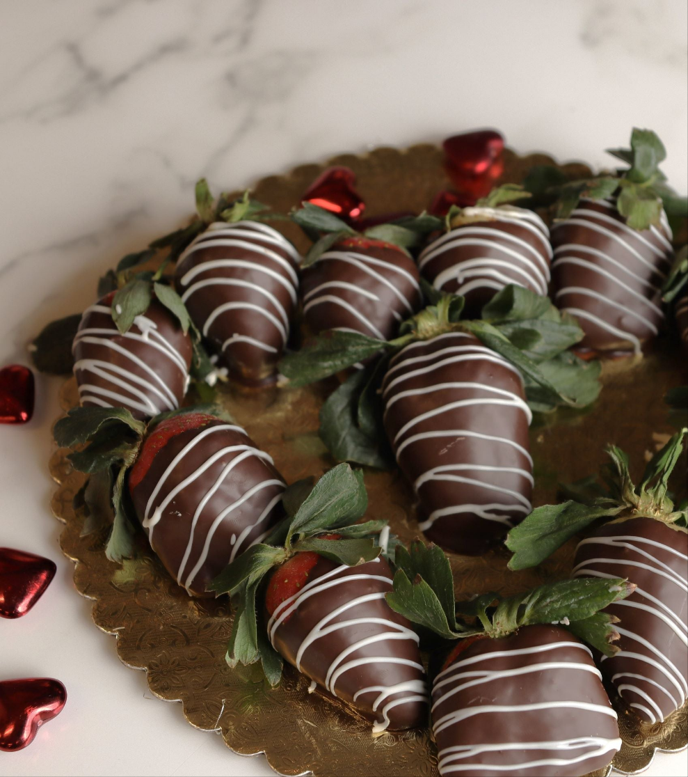 Chocolate Covered Strawberries | Rolling in Dough | Valentine's Day Gift | Delivery