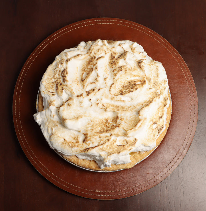 9" Lemon Meringue Pie | Lemon Curd | Whipped and Toasted Meringue | GF OPTION