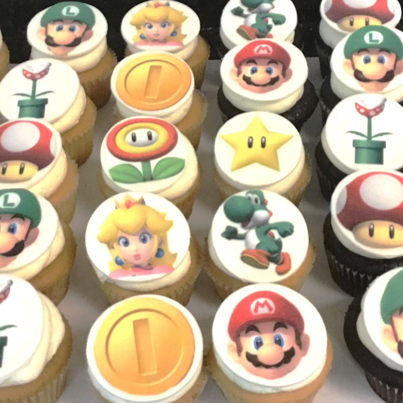 super mario and luigi, super mario bros., princess peach, kid's birthday