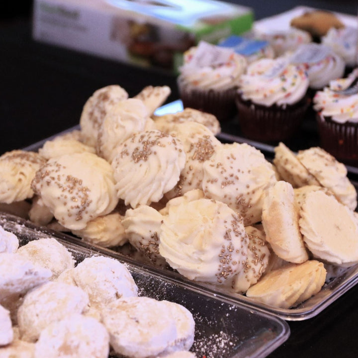 White chocolate, tin can cookies, butter cookies, delicious, best bakery, best cookies in las vegas