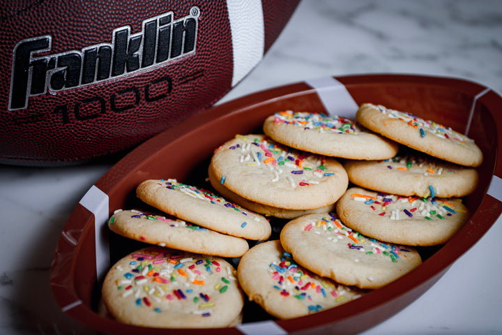 Classic Cookies | Football Chocolate Chip Cookie | Soft Oatmeal Raisin