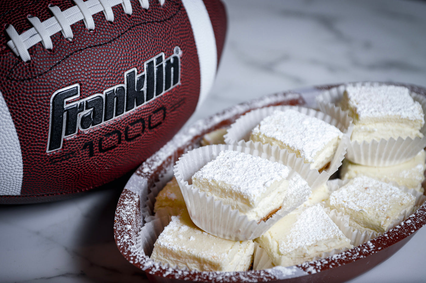 Pinenut Cheesecake Bites | Football Desserts | Superbowl Party