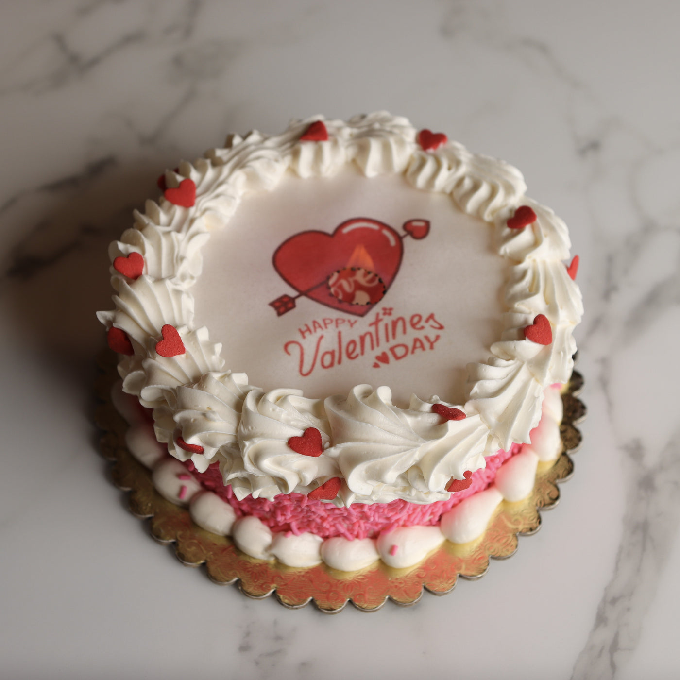 Hot Love | Tiktoc Viral Burn Cake | Valentine Surprise