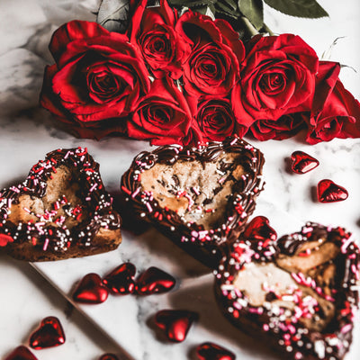 last minute valentine present, ganache, chocolate, everyone's favorite cookie, emergency present