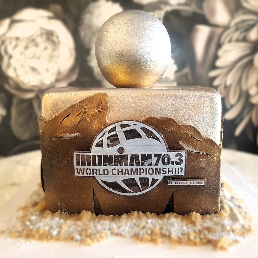 Ironman 70.3, Half Ironman, Triathlon, Sports cake, Best cakes las vegas, hobbies, mens cake, mens birthday