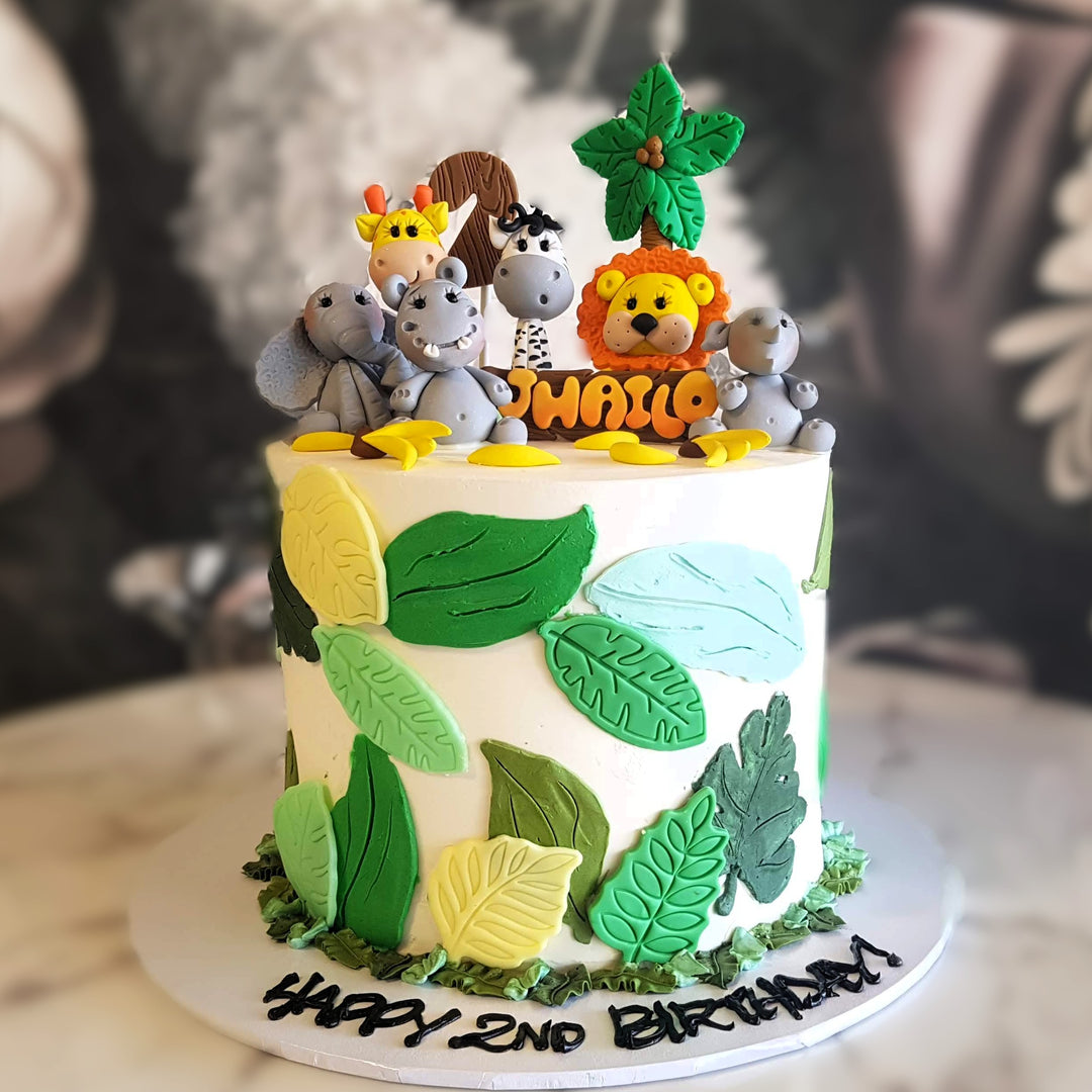 Baby milestones, Baby shower, Baby cake vegas, Bakery near me, Cake Delivery Las Vegas, Kids Party, Kids Celebration, Jungle-themed cake, Safari cake, kids cake, 1st birthday, 2nd birthday