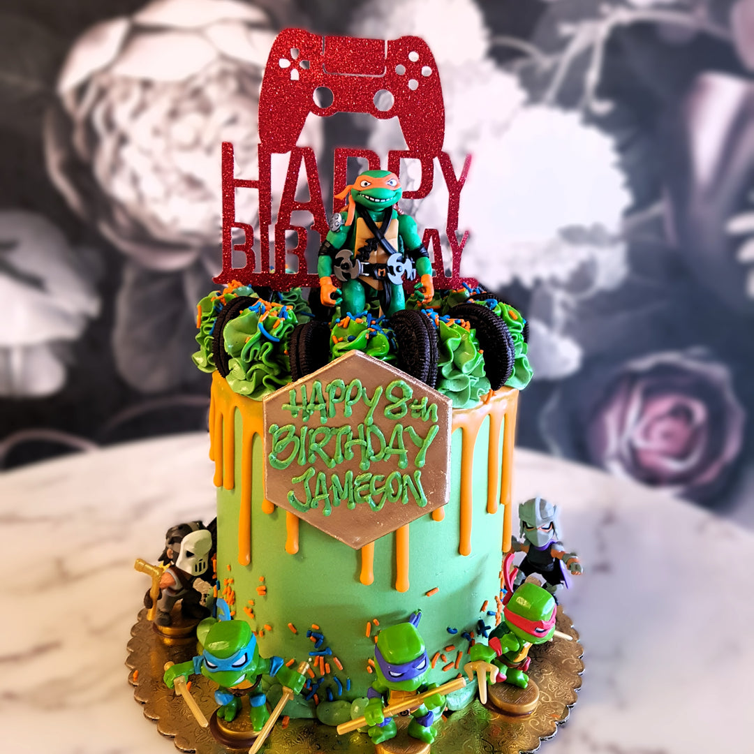 Leonardo, Michelangelo, Donatello, Raphael, Ninja Turtles, TMNT, Teenage Mutant, Cool cakes vegas, cake delivery vegas