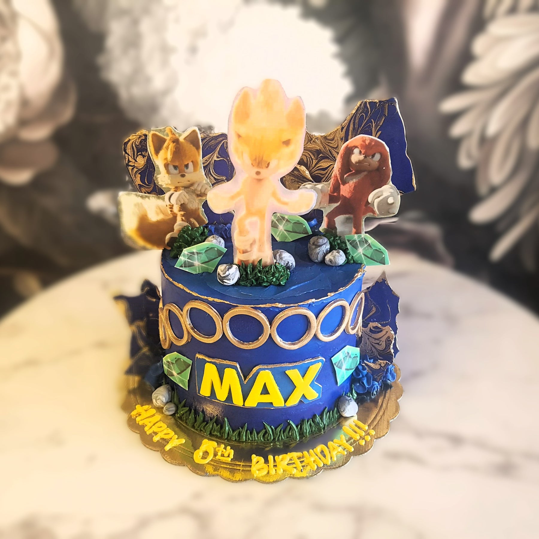 Sonic, Tails and Knuckles | Sonic Hedgehog Cake | Kids Cakes Vegas ...