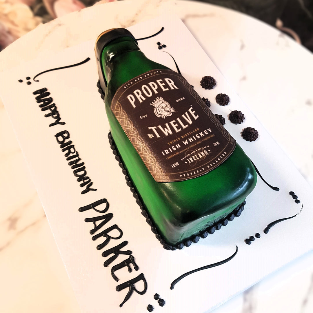 Cool mens cake, mens birthday, whiskey cake, party cake, cake delivery vegas, dads cake
