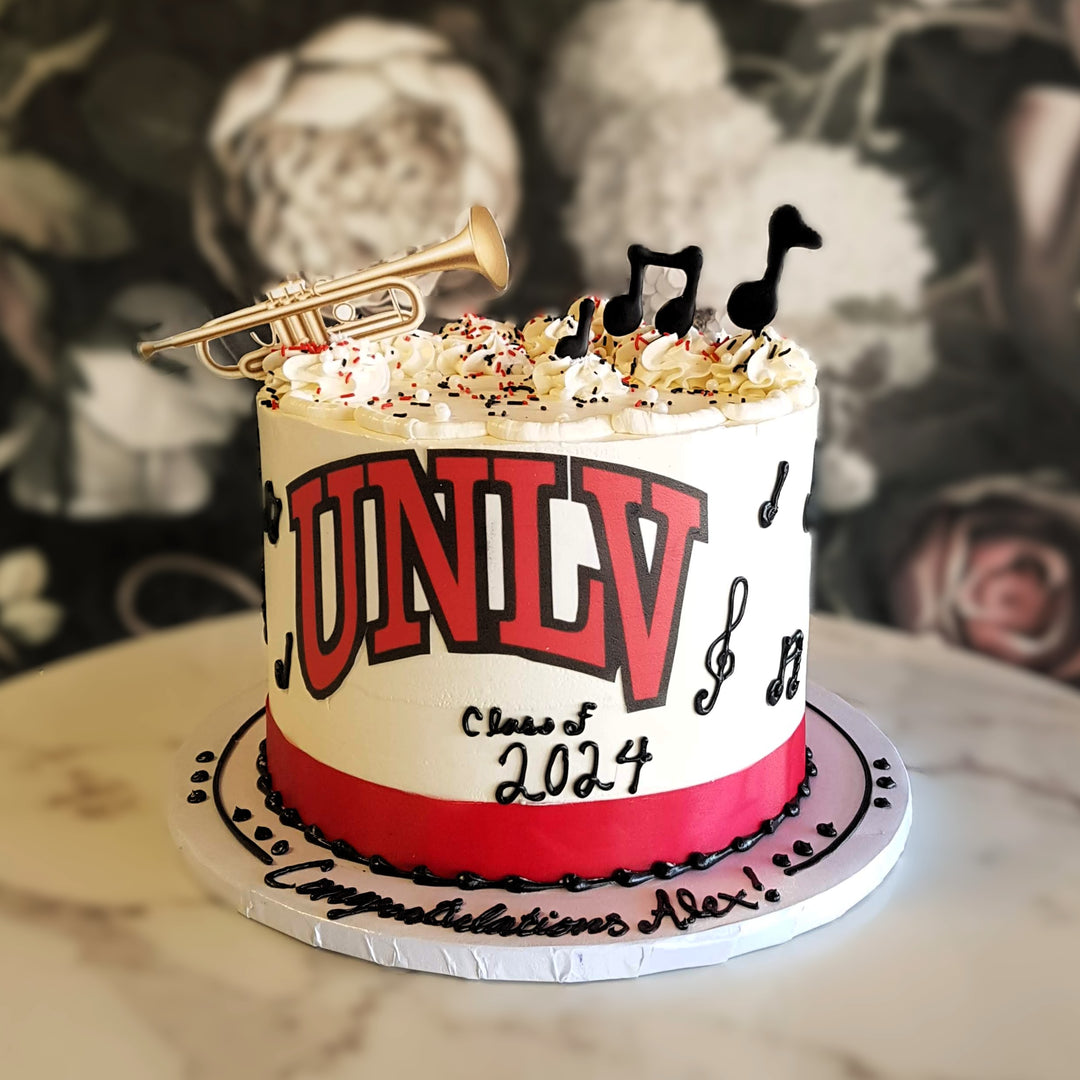 Graduation Singer Cake Music Major Grad | High School Graduation Cake | College Graduation Ca ...