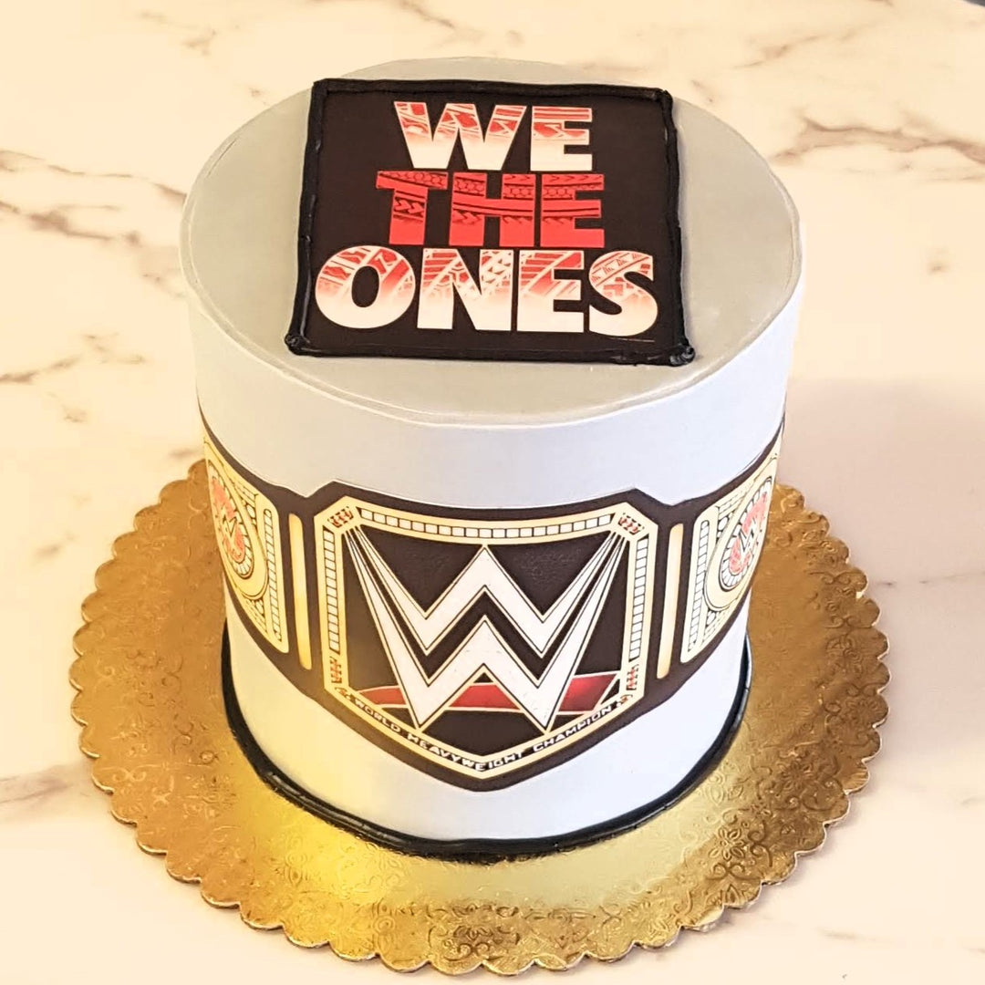 WWE, Wrestling, Hulk Hogan, John Cena, The Rock, Sports cake, Mens celebration, Mens birthday, Cake delivery Vegas, mens favorite