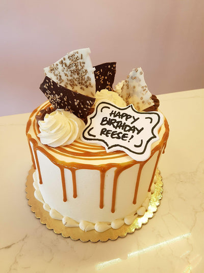 Marble Swirl with Caramel Mousse Cake | Delivery | Special Occasion Cake Cake Rolling In Dough Bakery 