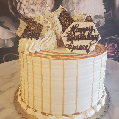 Marble Swirl with Caramel Mousse Cake | Delivery | Special Occasion Cake Cake Rolling In Dough Bakery 