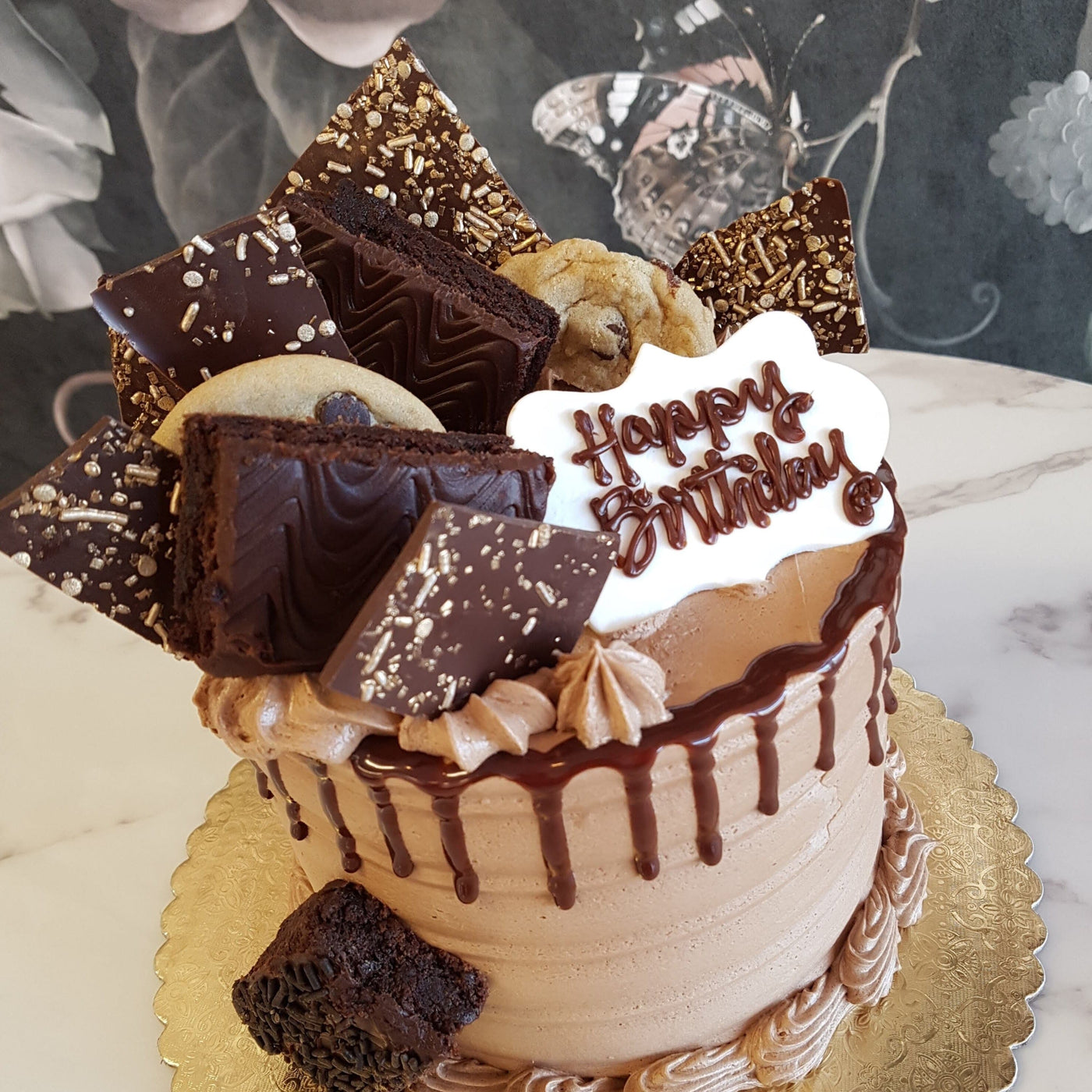 Milk Chocolate Mousse | Delivery | Celebration Cake Cake Rolling In Dough Bakery 
