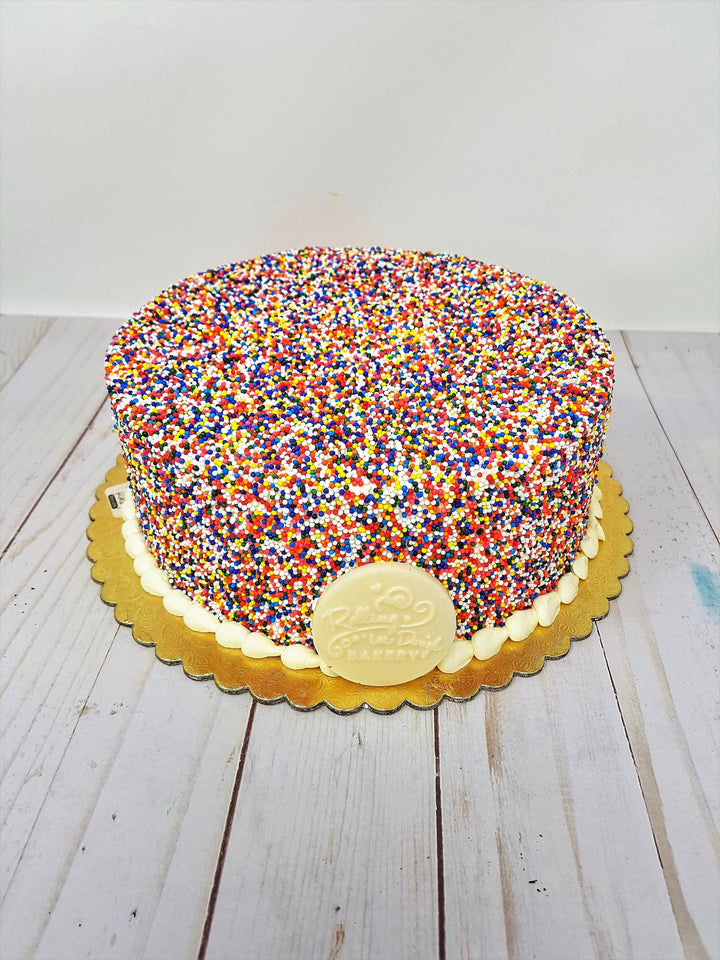 Sprinkle Cake | Delivery | Celebration Cake Cake Rolling In Dough Bakery 