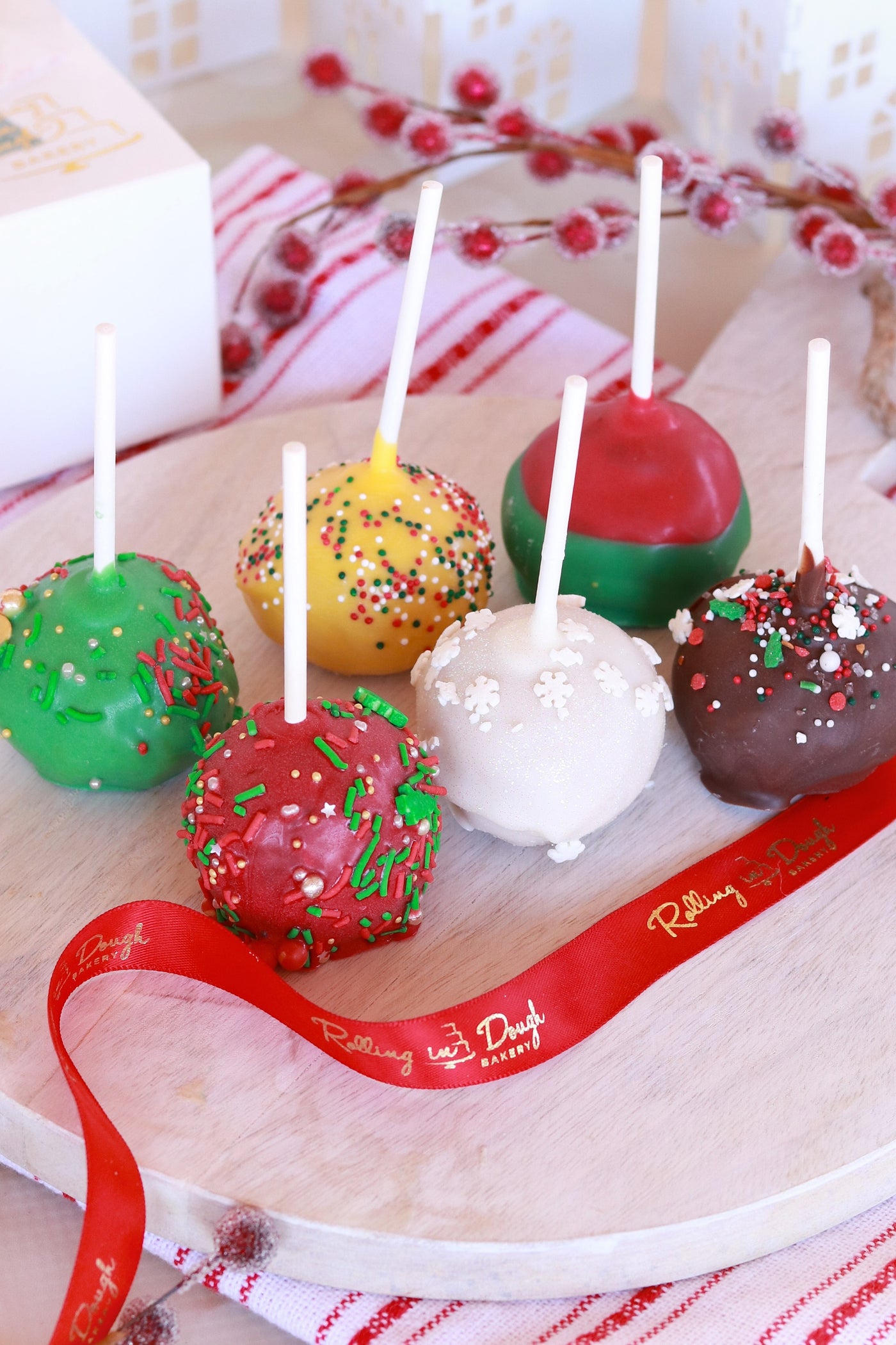 Christmas Cake Pops