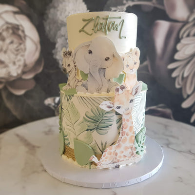 wild one baby cake