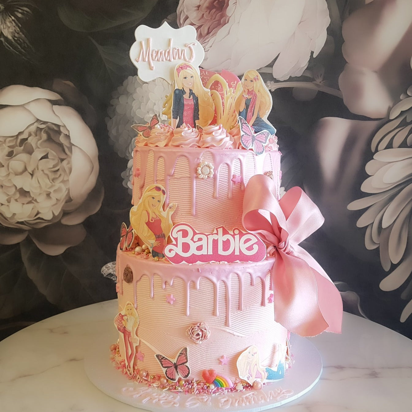 best girl cakes in las vegas barbie cake theme
