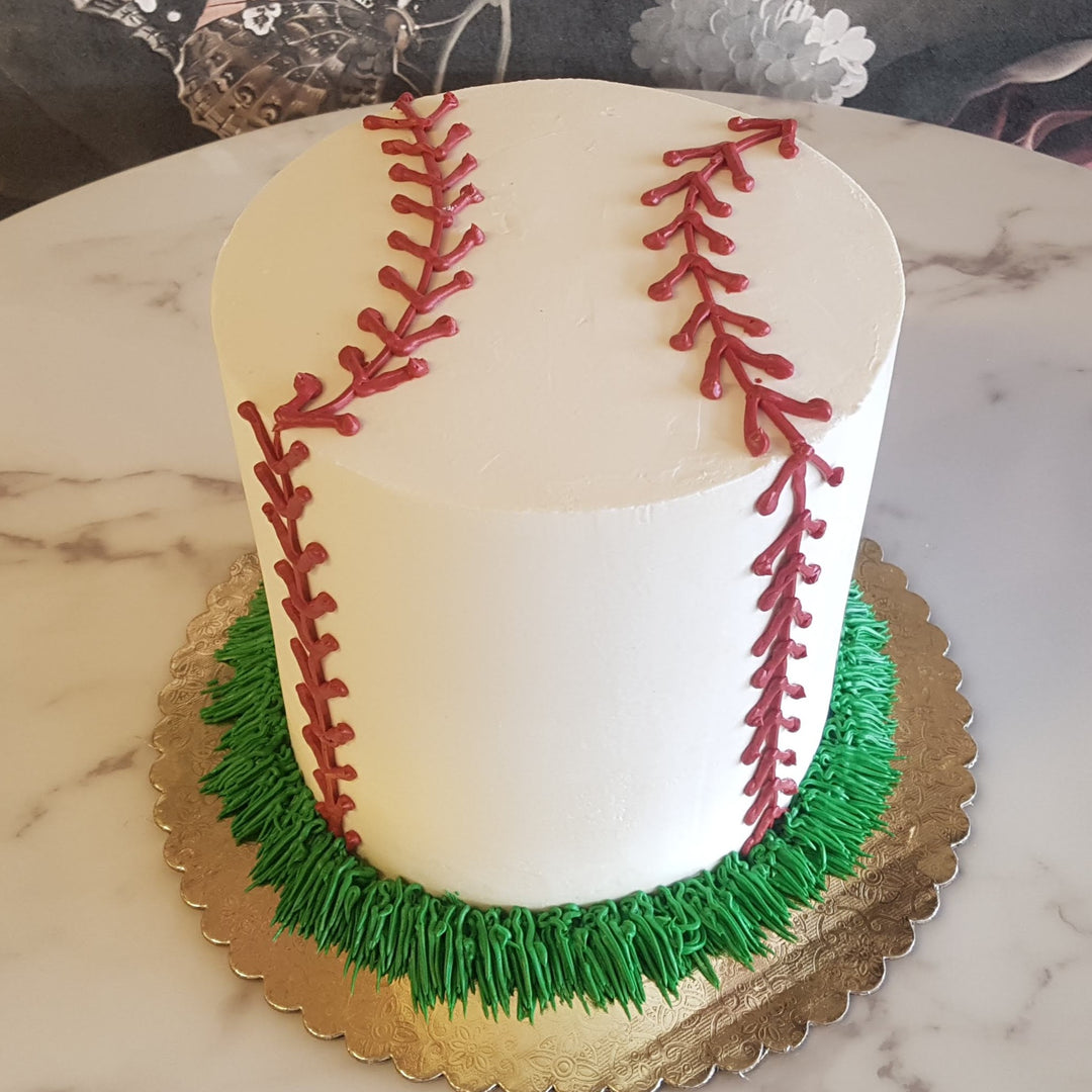 amazing baseball cake delicious moist buttercream actually good cake