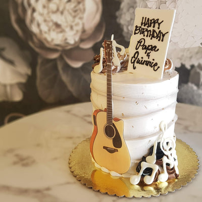 Guitar Hero | Music Cake | Guitarist Cake