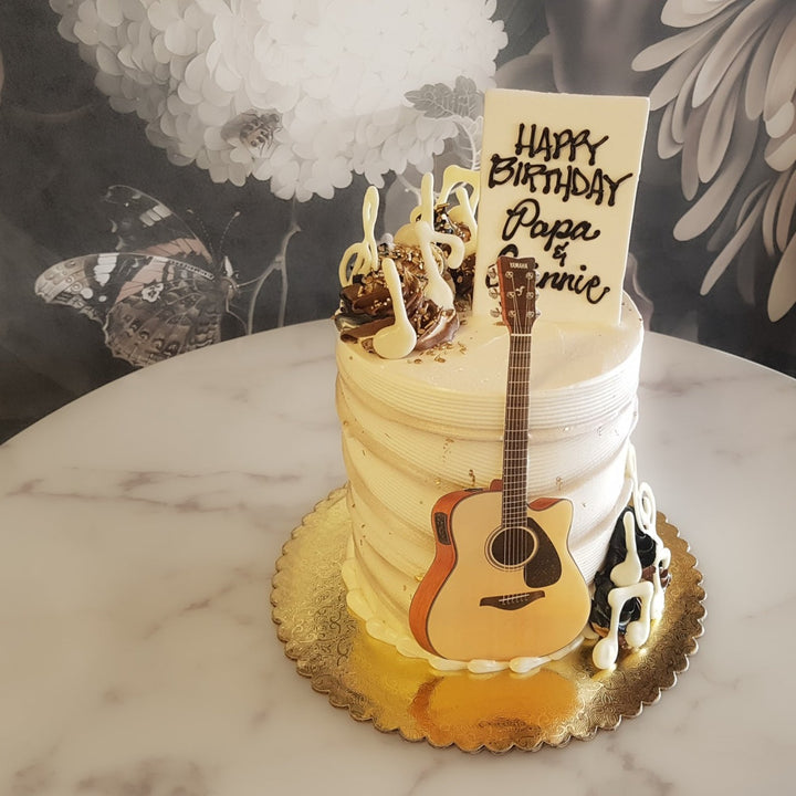 Instrument Cake | Music Cake | Guitarist Cake