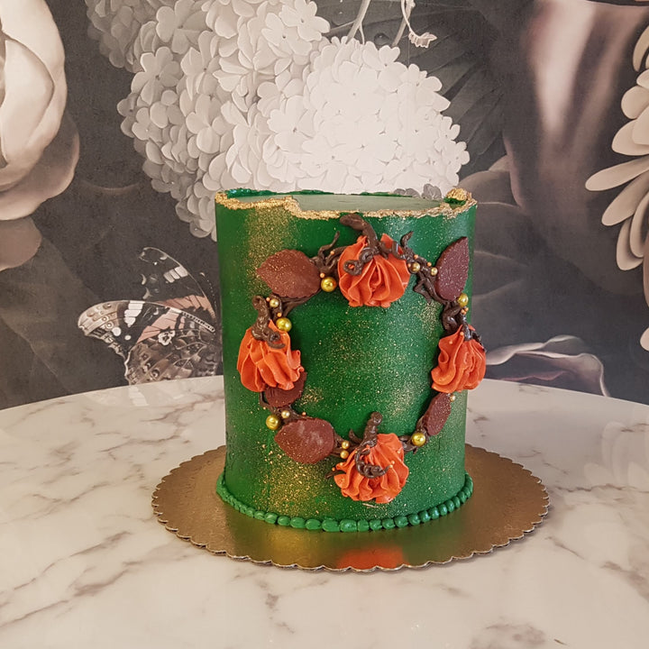 Fall cake design, stunning centerpiece, beautiful fall thanksgiving cake, best kid ever