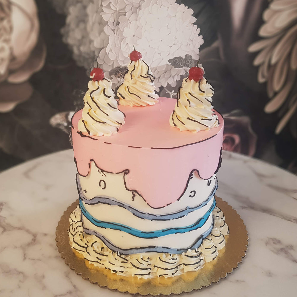 drawing cake, artist cake, birthday artist, fun cake design, trending 2023 cakes, kids birthdays