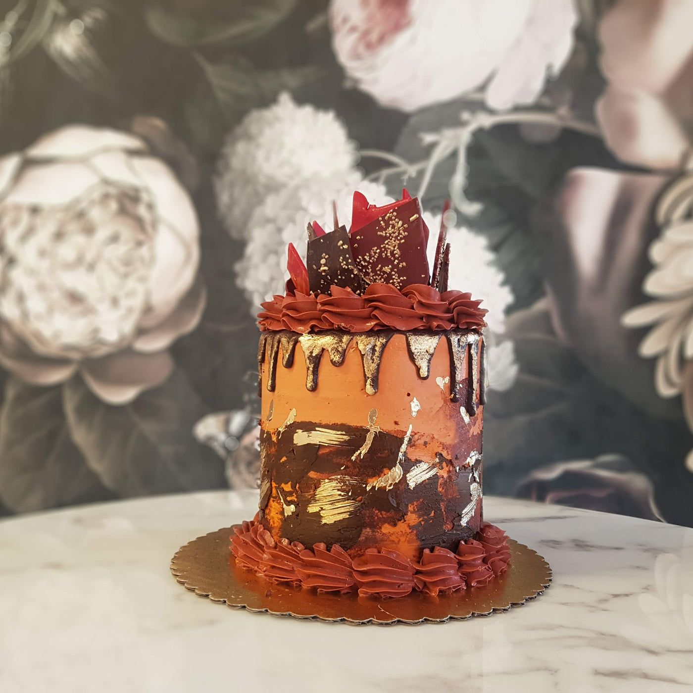 fall oak colors, chocolate drip, thanksgiving, fall, friendsgiving