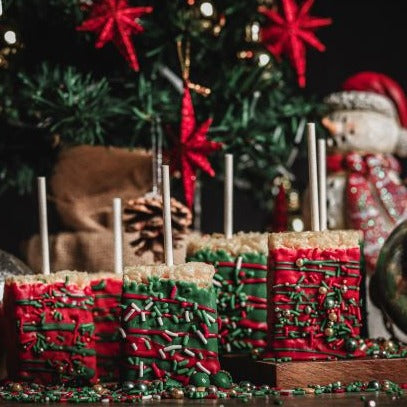 Fall Krispy Treats | Christmas Dessert Bar | Christmas Gifts | Classroom Treats