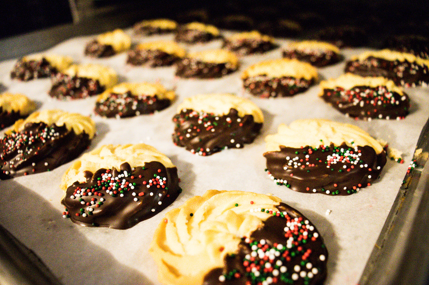 Holiday Butter Cookie Box