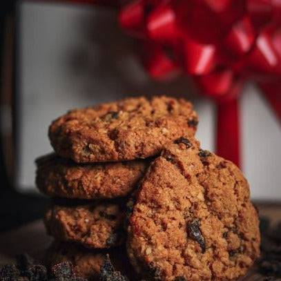 Christmas Holiday oatmeal raisin cookie