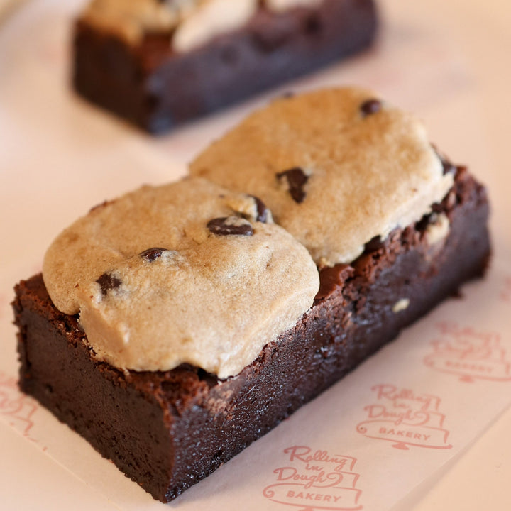 Brownie cookie, brookie, best pastries las vegas, fudge brownie,  summerlin bakery office snacks