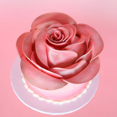 giamt rose, flower cake, valentine flower, pink flowers, romantic flowres, pre order only, small business
