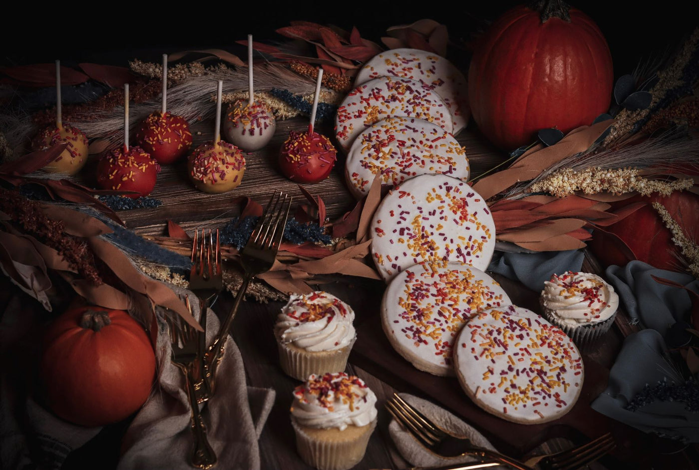 Fun- Sized Family Thanksgiving Dessert Bar SERVES 8 | Thanksgiving Dinner Dessert Package | Delivery Pies and Desserts